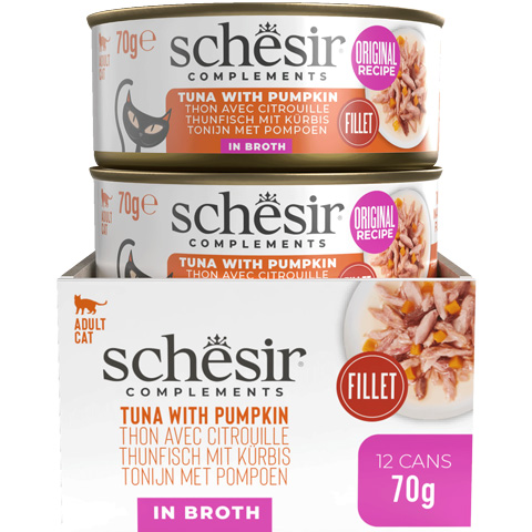 Schesir konzerva Tuniak a tekvica vo vyvare 70g obsah